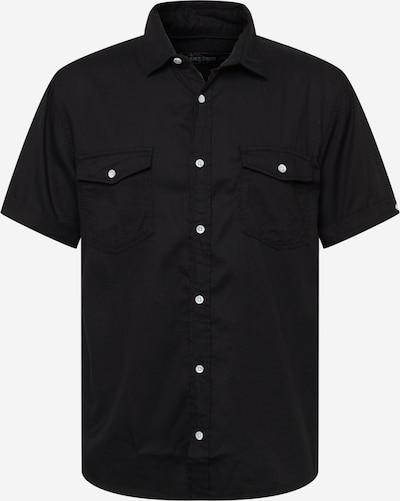 CAMP DAVID Button Up Shirt in Black, Item view