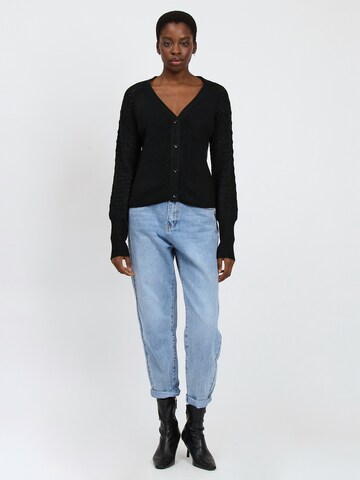 Influencer Knit cardigan in Black