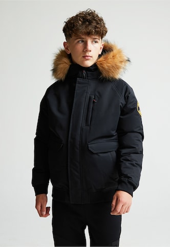Veste d’hiver 'Abelli' Zavetti Canada en noir : devant