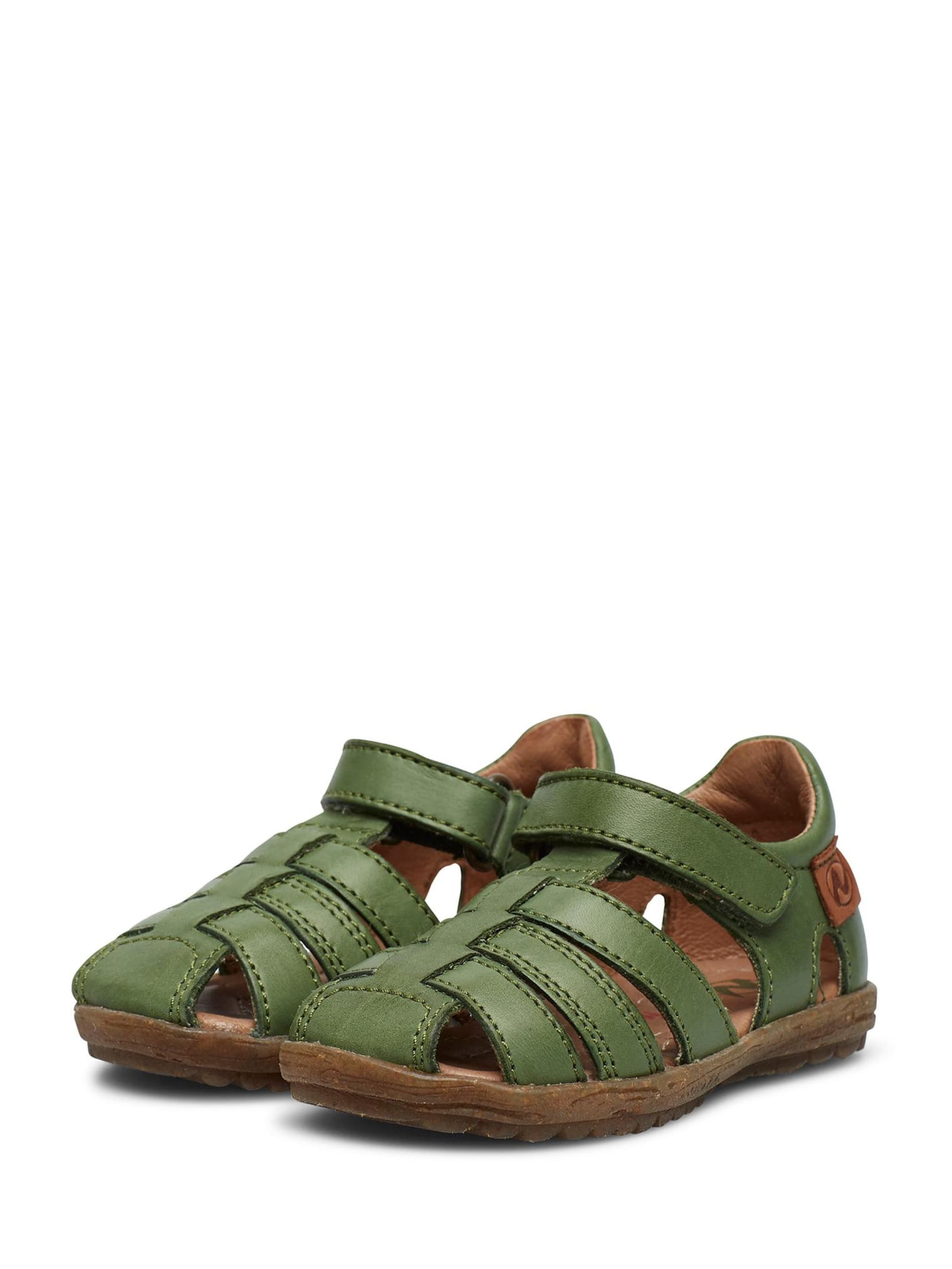 NATURINO Offene Schuhe 'SEE'‌‌‌‌‌ in Grün
