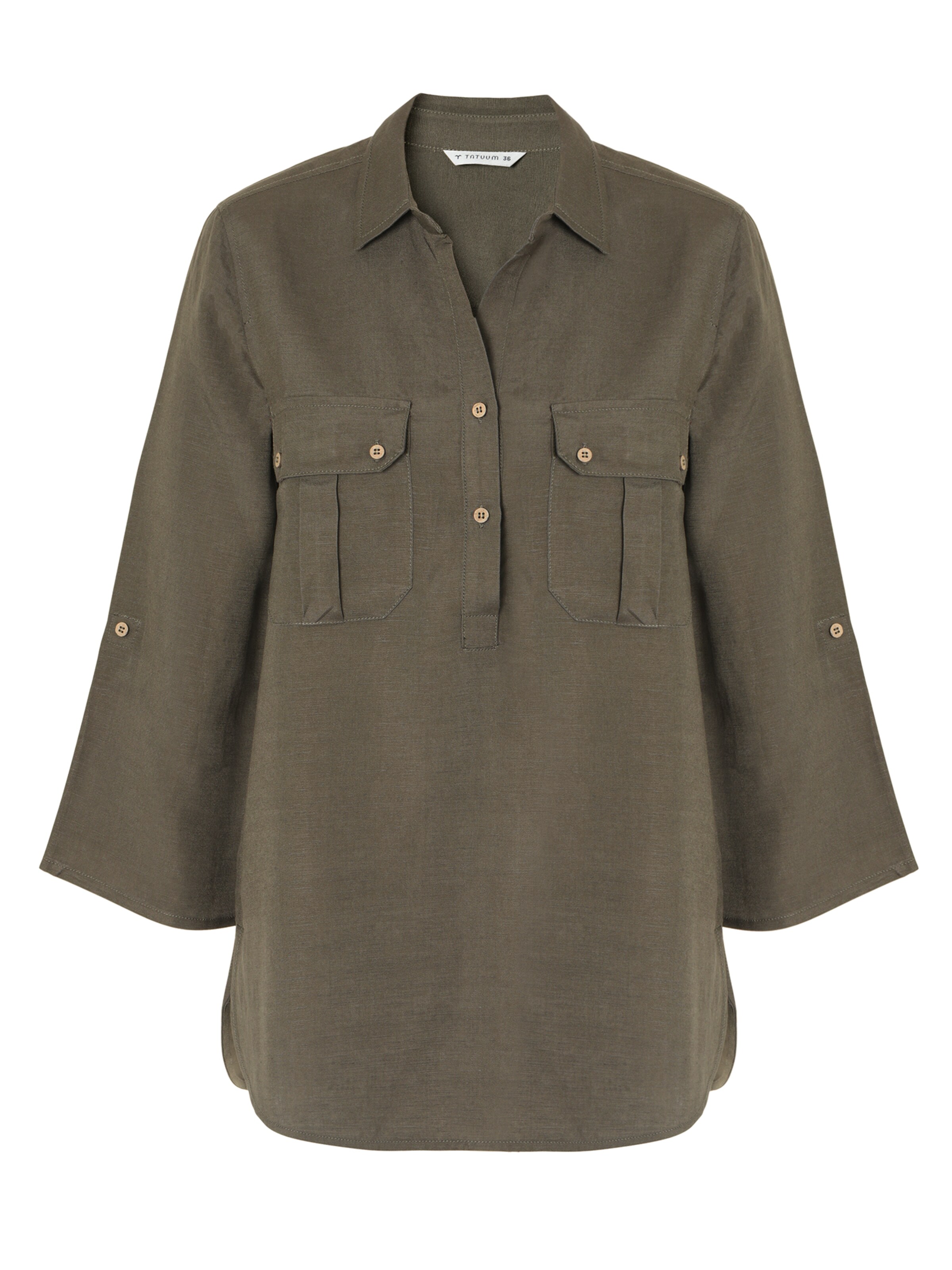 TATUUM Bluse in Grün: Vorderseite