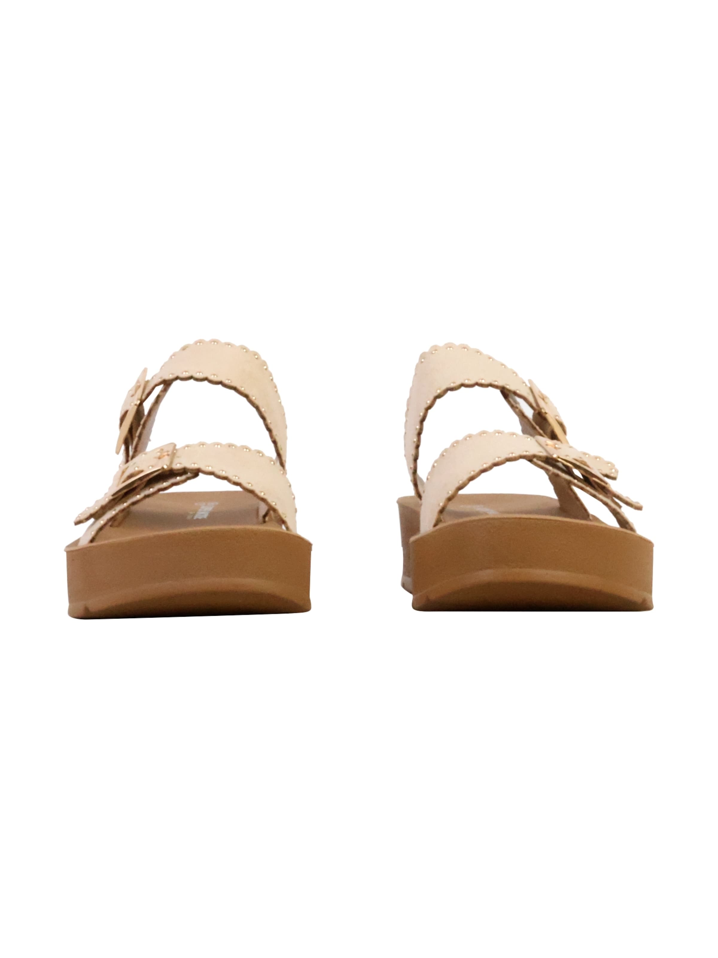 Super Mode Mules in Beige