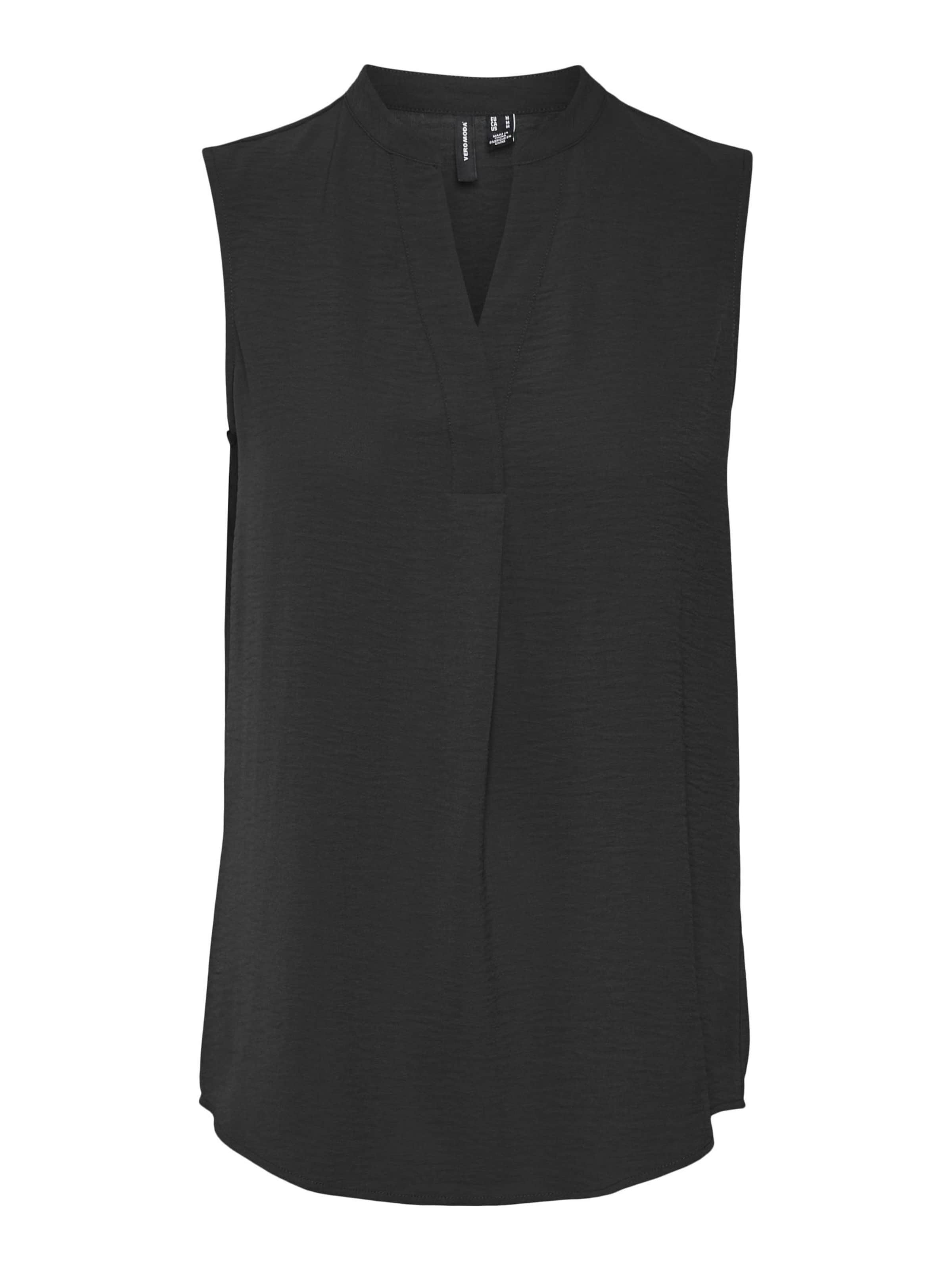 VERO MODA Blouse in Zwart: voorkant