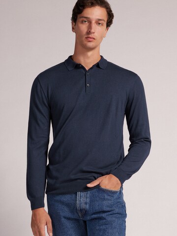 IUMAN Intimissimi Uomo Pullover in Blau