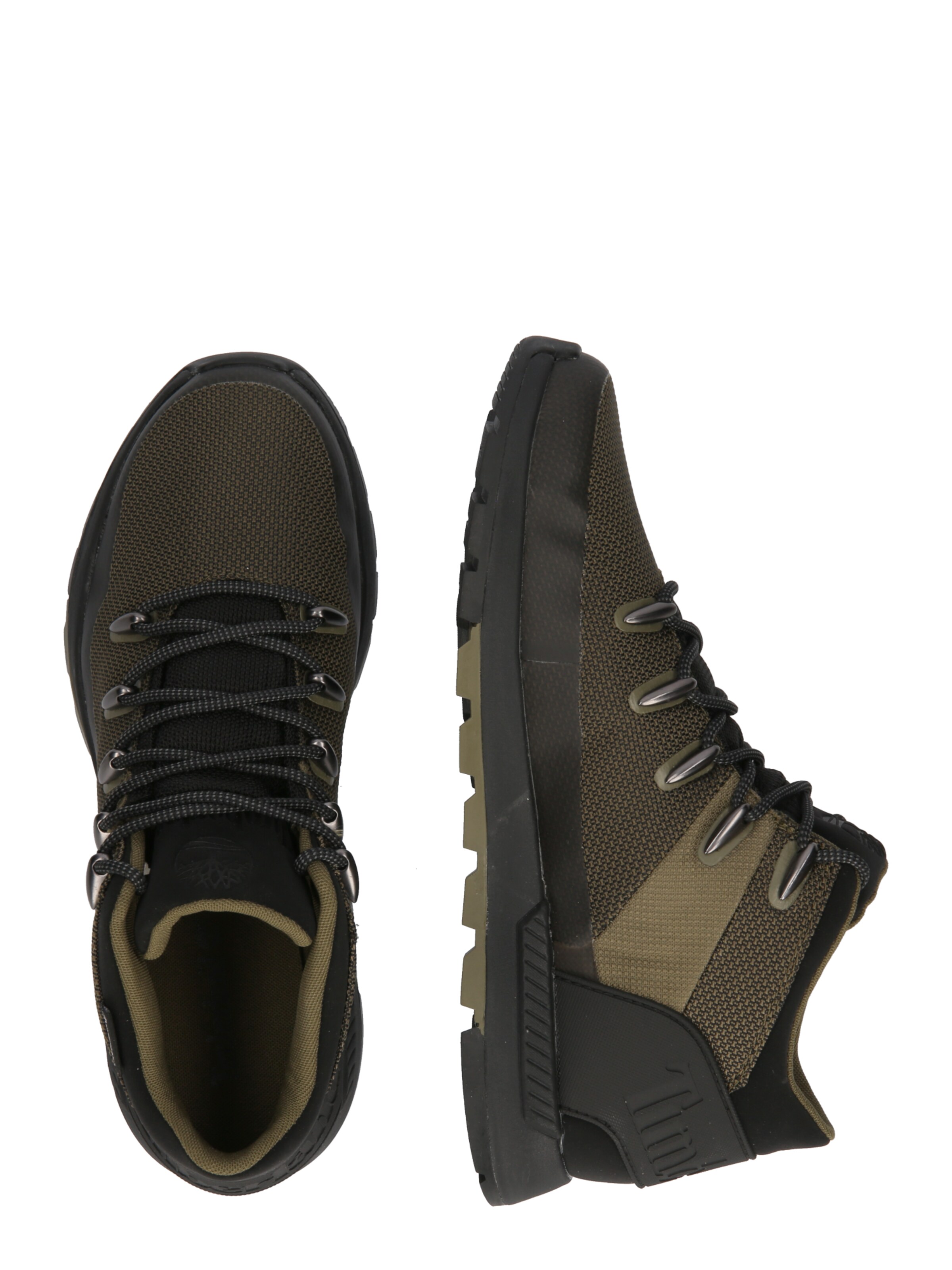 TIMBERLAND Schnürboots in Grün