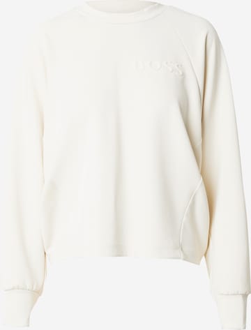 BOSS Black Sweatshirt 'Emaes1' in White: front
