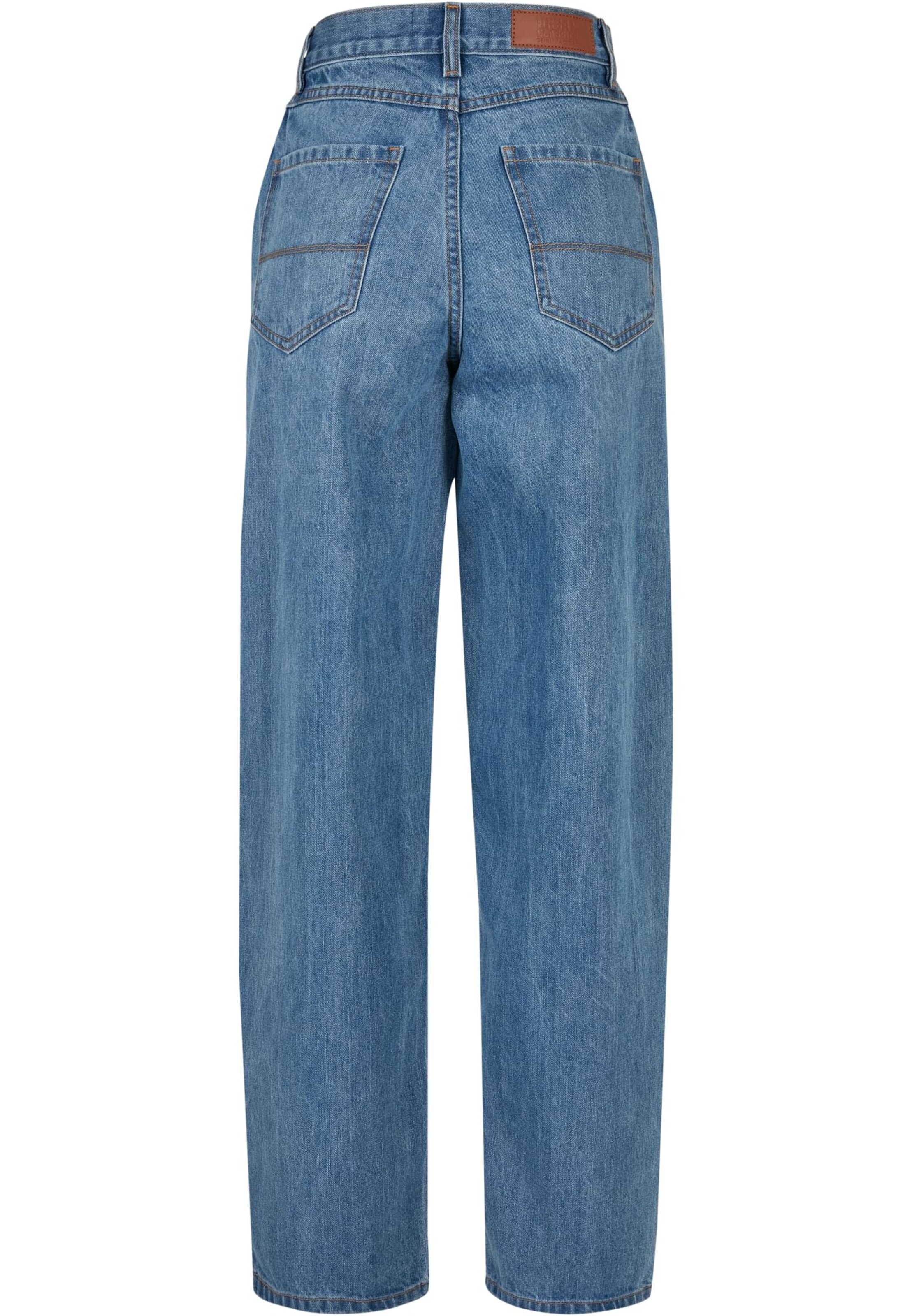 Urban Classics Wide leg Jeans in Blue