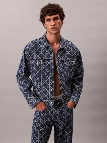 Veste mi-saison '90s' Calvin Klein Jeans en bleu : devant