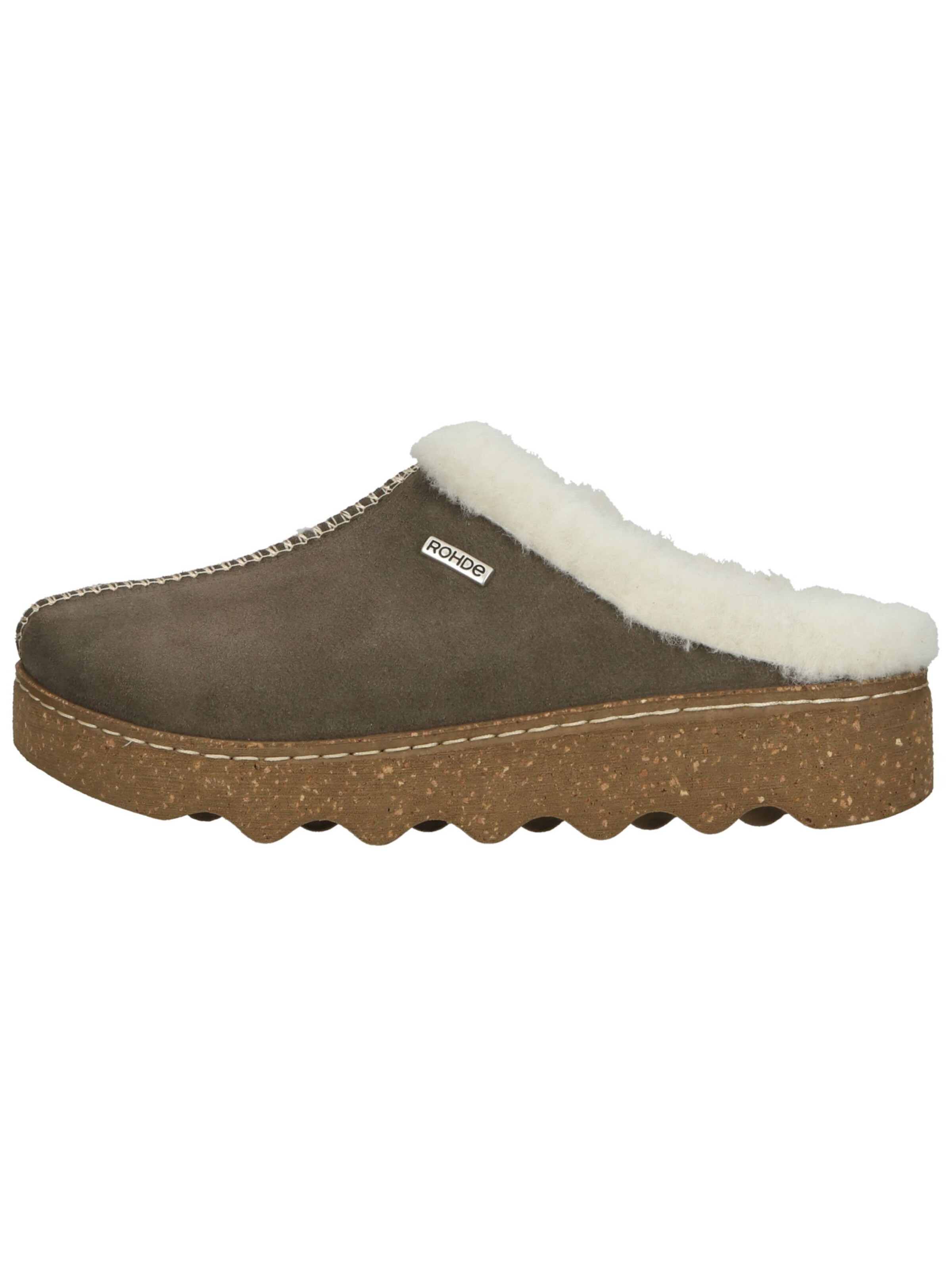 ROHDE Hausschuh in Braun