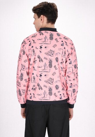 Veste mi-saison MO en rose
