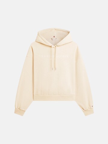 Pull-over TOMMY HILFIGER en beige : devant