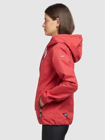 khujo Between-Season Jacket 'ROLAVA' in Red