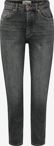 ONLY Tapered Jeans 'Veneda' in Grijs: voorkant