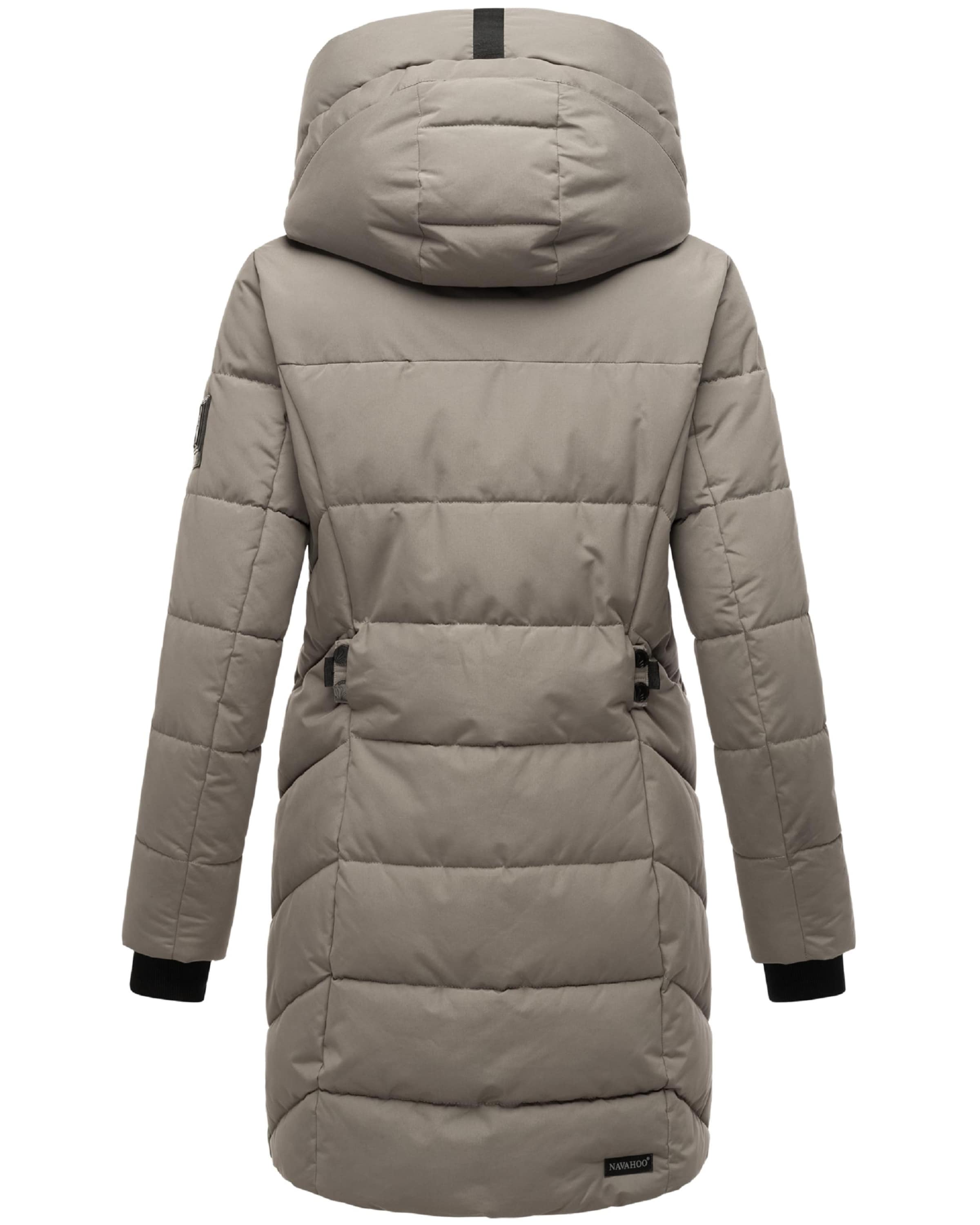 NAVAHOO Zimný kabát 'Knutschilein' - Sivá