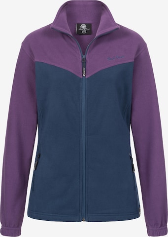 Rock Creek Fleecejacke in Blau: Vorderseite