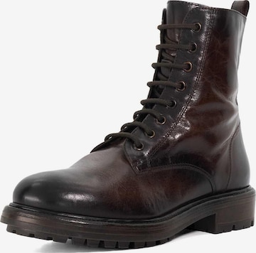 Bottines à lacets 'Patley' Dune LONDON en marron : devant
