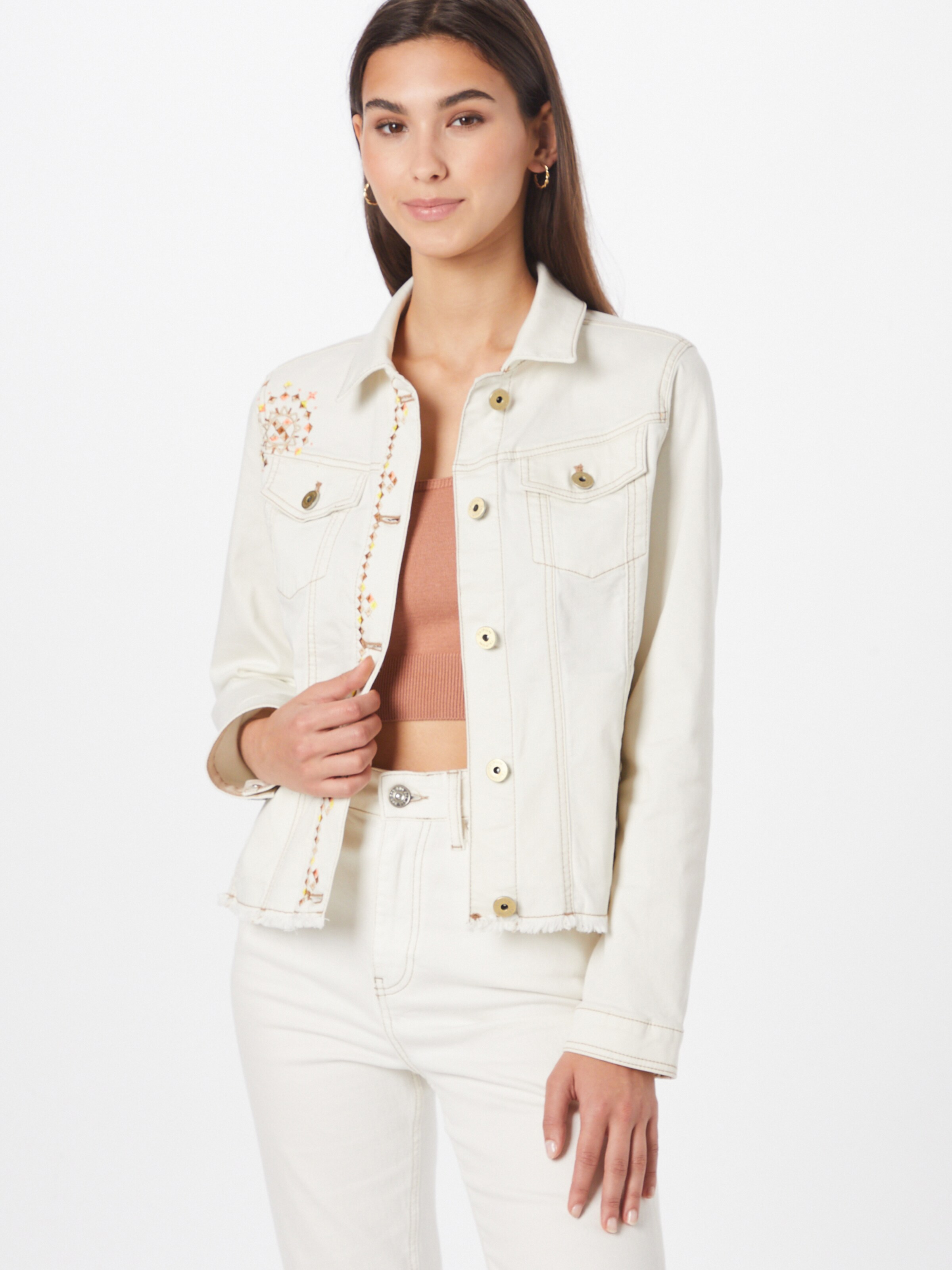 Frauen Jacken TAIFUN Jacke in Weiß - JS73518