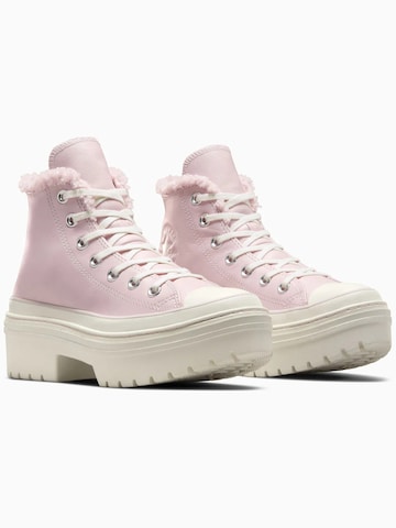 CONVERSE - Zapatillas deportivas altas 'Converse Chuck Taylor As Lugged Heel' en rosa