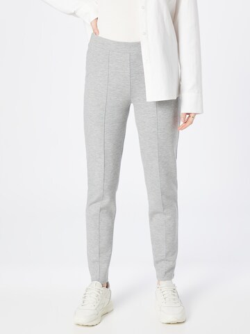 Coupe slim Leggings COMMA en gris : devant