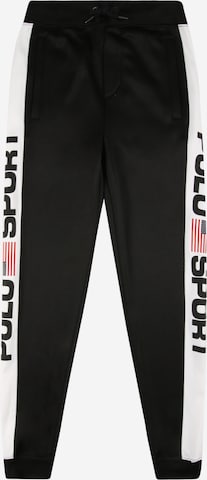 Polo Ralph Lauren Tapered Pants in Black: front