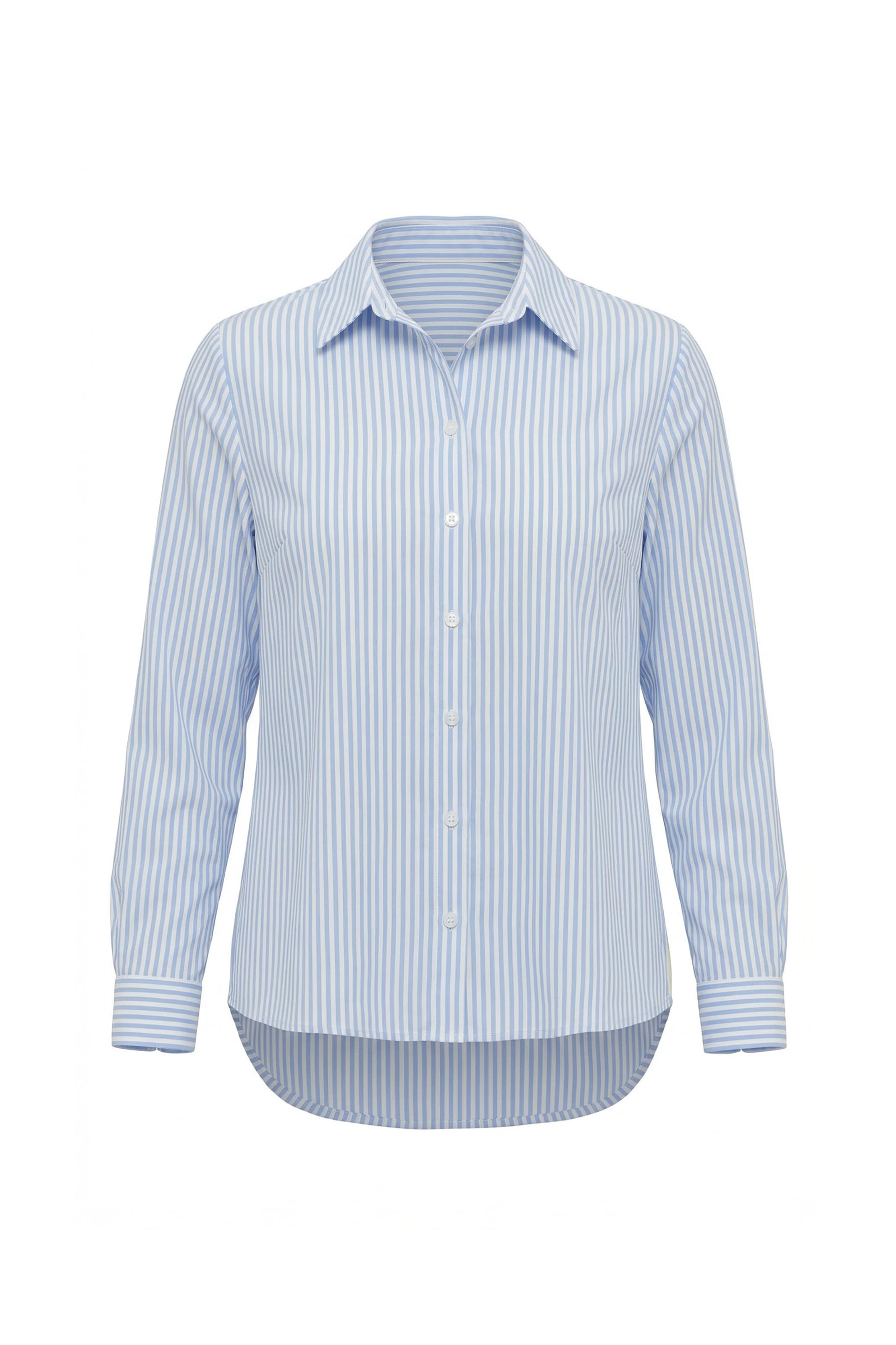 Angel of Style Bluse in Blau: Vorderseite
