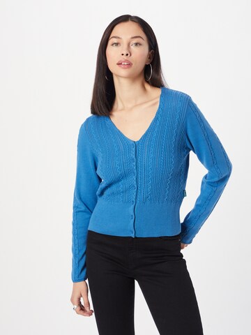 Tranquillo Knit Cardigan in Blue: front