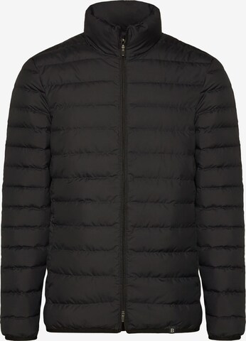 Boggi Milano Between-Season Jacket in Black: front