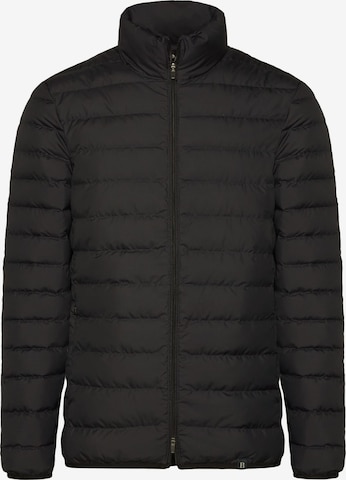 Boggi Milano Between-Season Jacket in Black: front