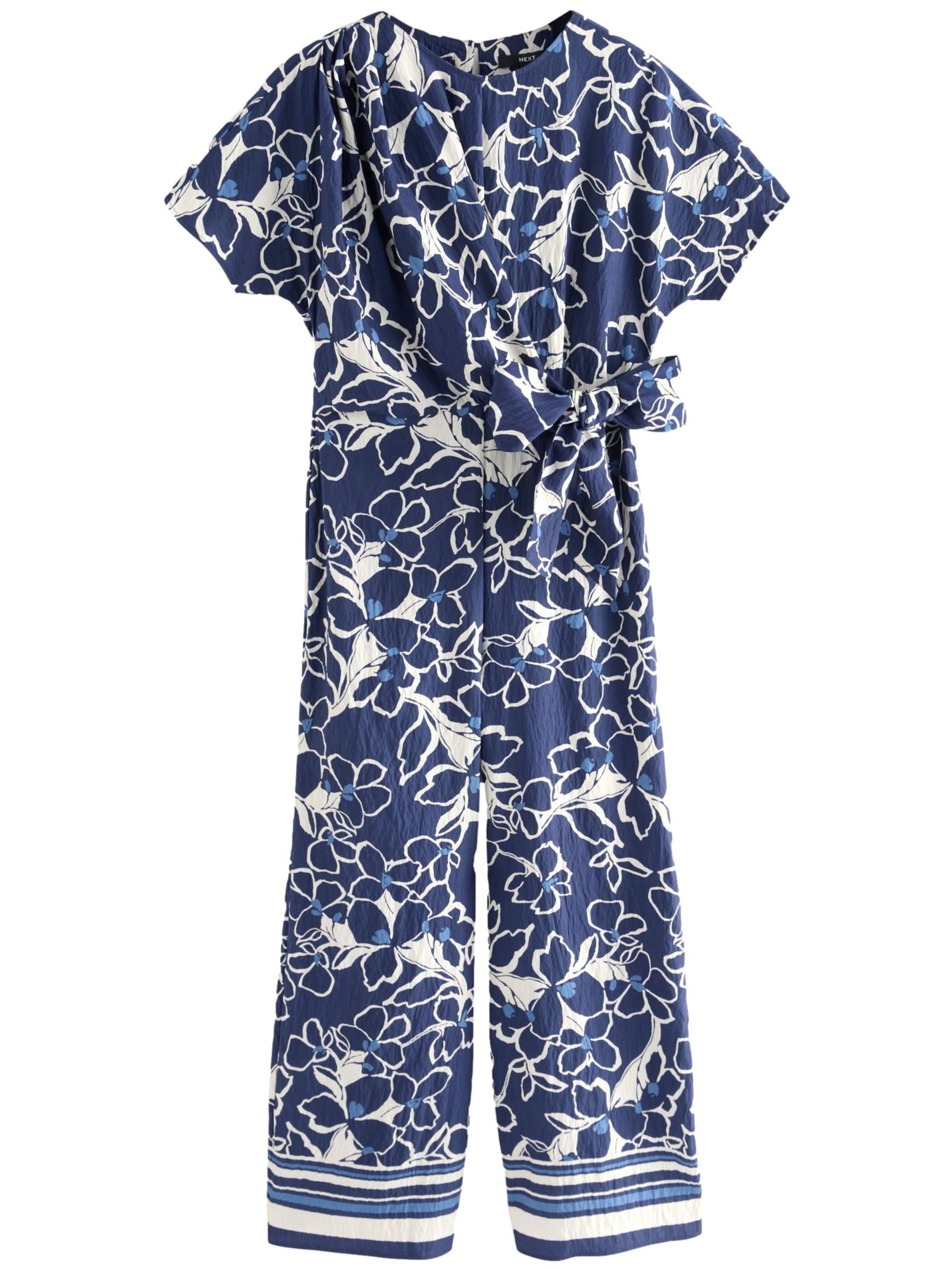 Next Combinaison en azur / bleu foncé / blanc, Vue avec produit