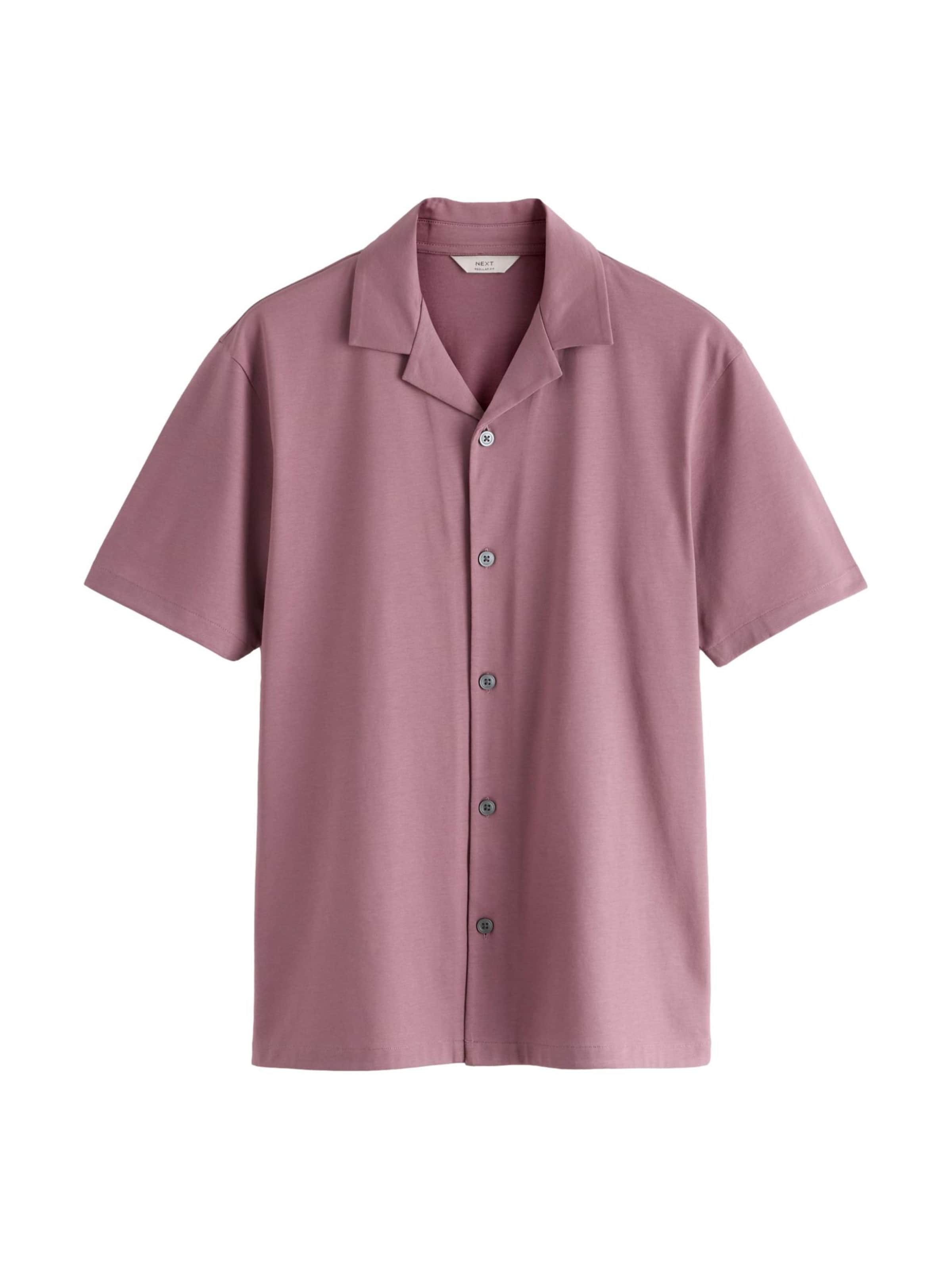 Next Regular fit Риза в червено: отпред