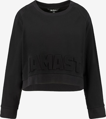 Ulla Popken Sweatshirt in Schwarz: predná strana