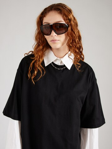Maglietta di WEEKDAY in nero