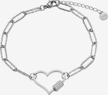 Brise - Pulseira em prata: frente