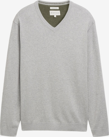 TOM TAILOR Trui in Grijs: voorkant