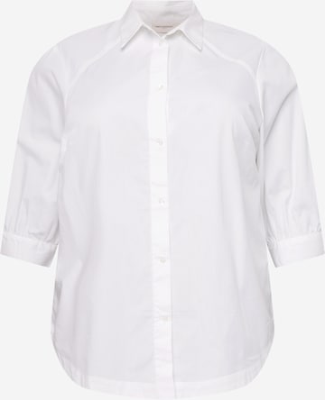ONLY Carmakoma Blouse 'NIMANA' in White: front