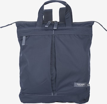Zaino 'Zaino Unisex Tucano Recycled PET con Zip - 35x42x8 cm' di TUCANO in blu: frontale