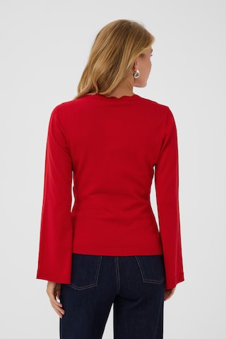 Pull-over 'Madlena' SAINT TROPEZ en rouge