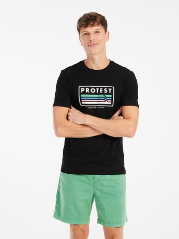 PROTEST Shirt 'PRTBarn' in Black