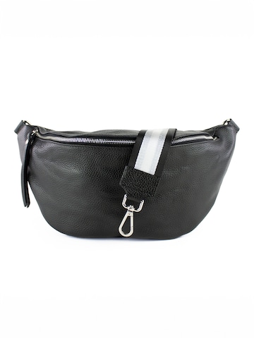 lePelou Gürteltasche 'TORINO' in Schwarz: Vorderseite