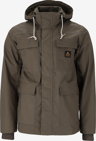 Whistler Performance Jacket 'Canon' in Brown: front