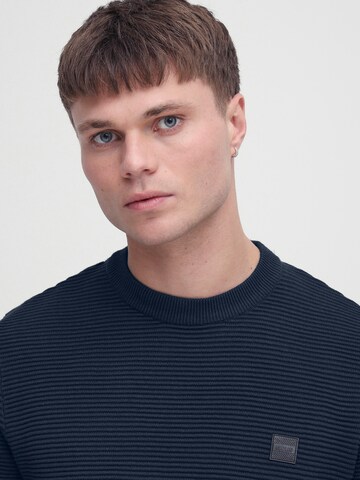 !Solid Pullover 'Valencia' in Blau
