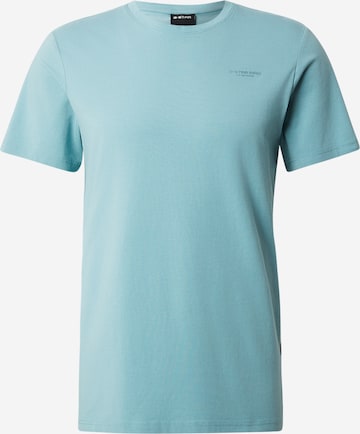 G-STAR T-Shirt in Blau: Vorderseite