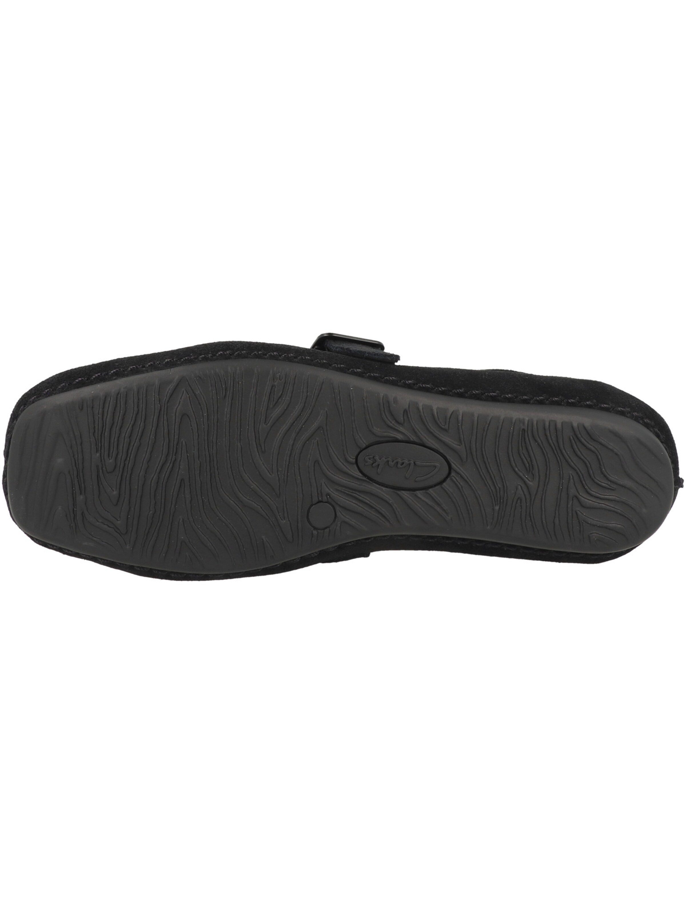 CLARKS Slip-ons 'Freckle Tbar' in Black