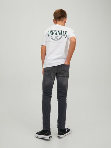 Coupe slim Jean 'Glenn' Jack & Jones Junior en noir