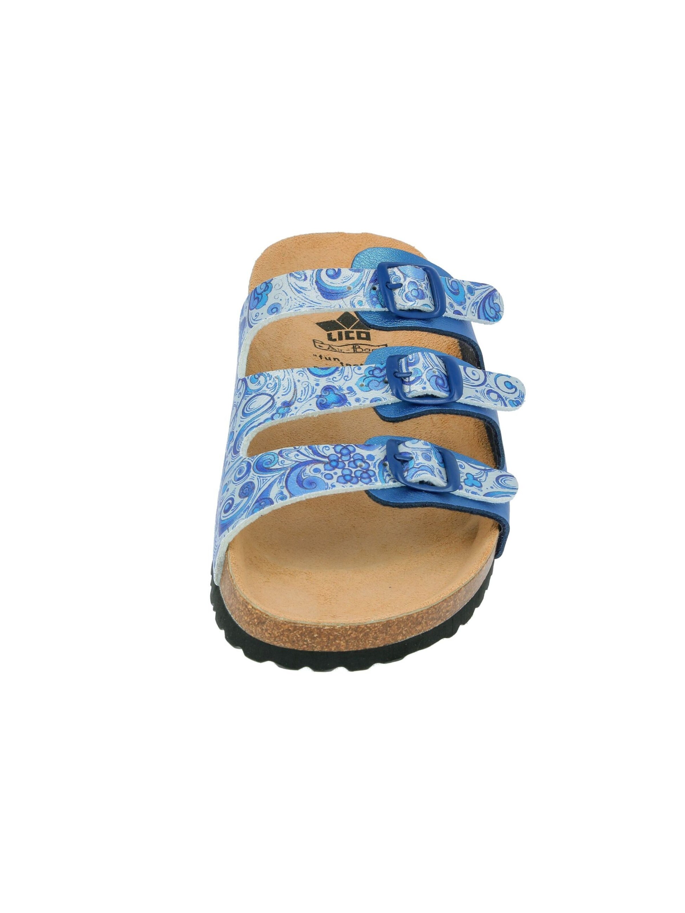 LICO Mule 'Bioline Flower' in Blue