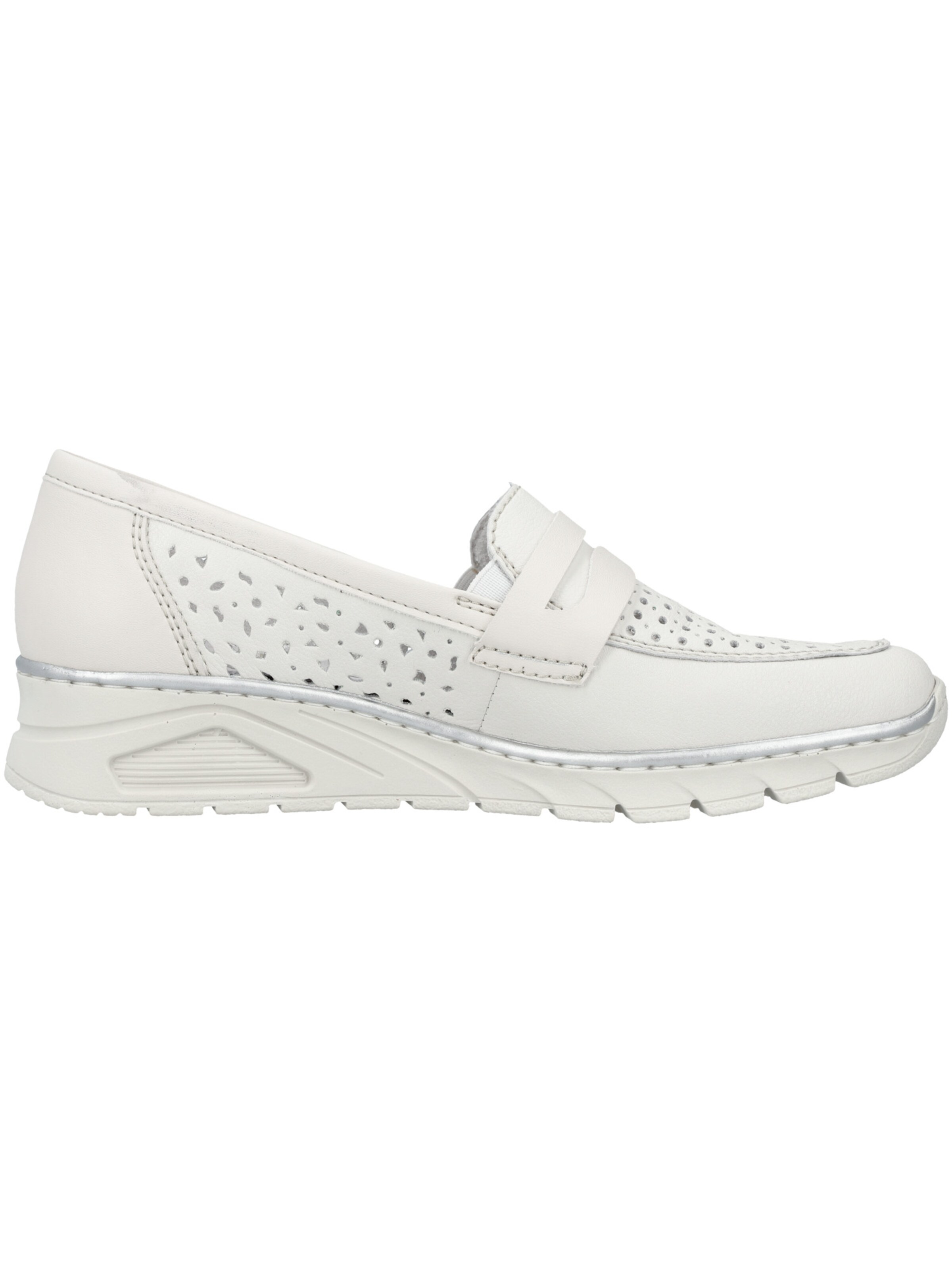 Chaussure basse Rieker en blanc