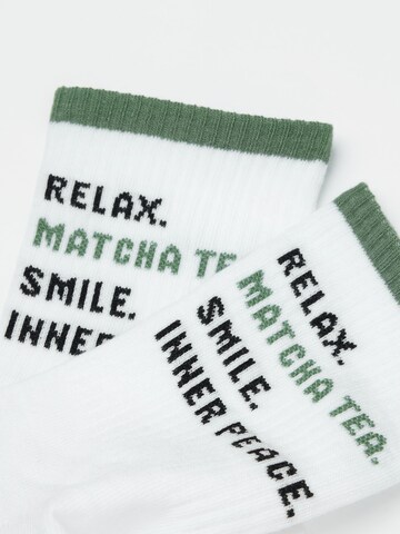 CALZEDONIA Socks 'Wellness' in White