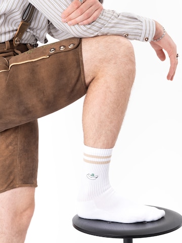 Occulto Athletic Socks 'Gusto' in White