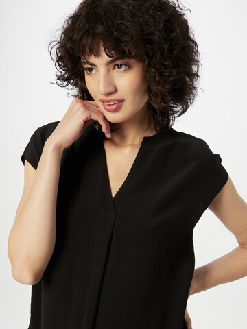 s.Oliver BLACK LABEL Bluse i sort