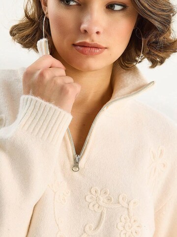 Pullover 'Pullover' di Bianco Lucci in beige